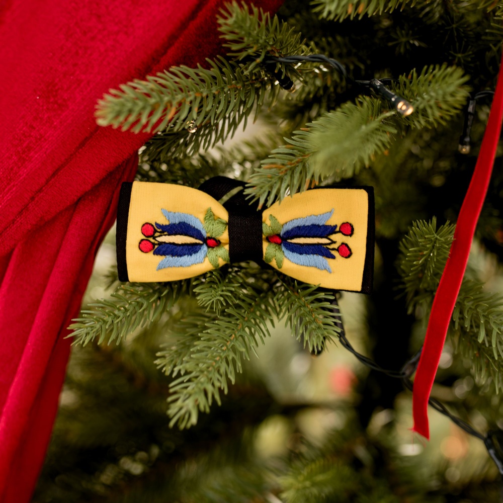 Muszka żółto-czarna 3 Muszka zolto czarna