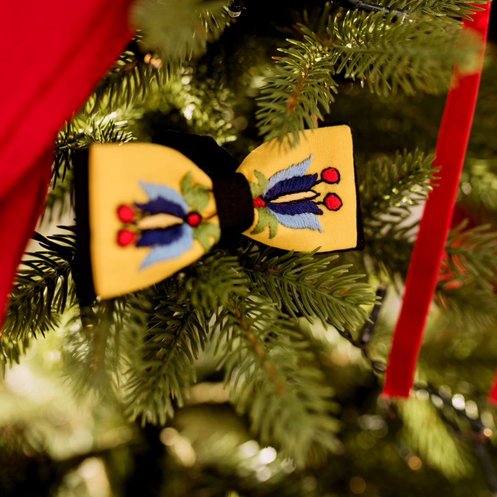 Muszka żółto-czarna 5 Muszka zolto czarna