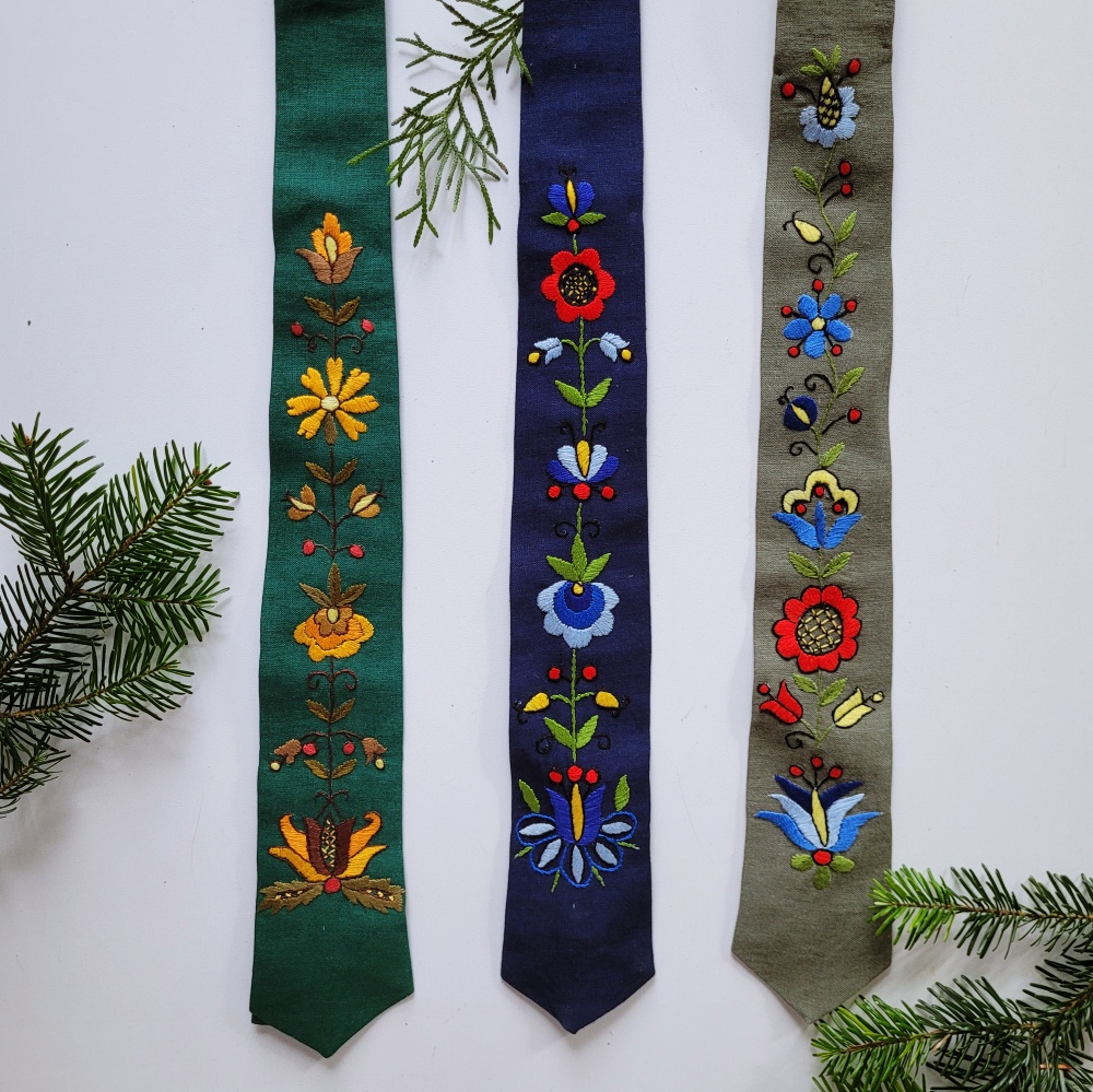 Krawaty lniane Krawaty lniane