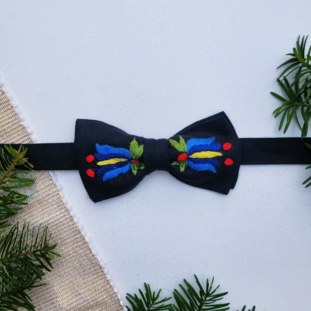 Muszka lniana Czarna Muszka lniana Czarna