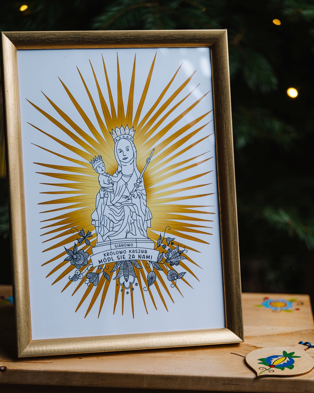 Plakat Matka Boska Sianowska 3 Plakat Matka Boska Sianowska