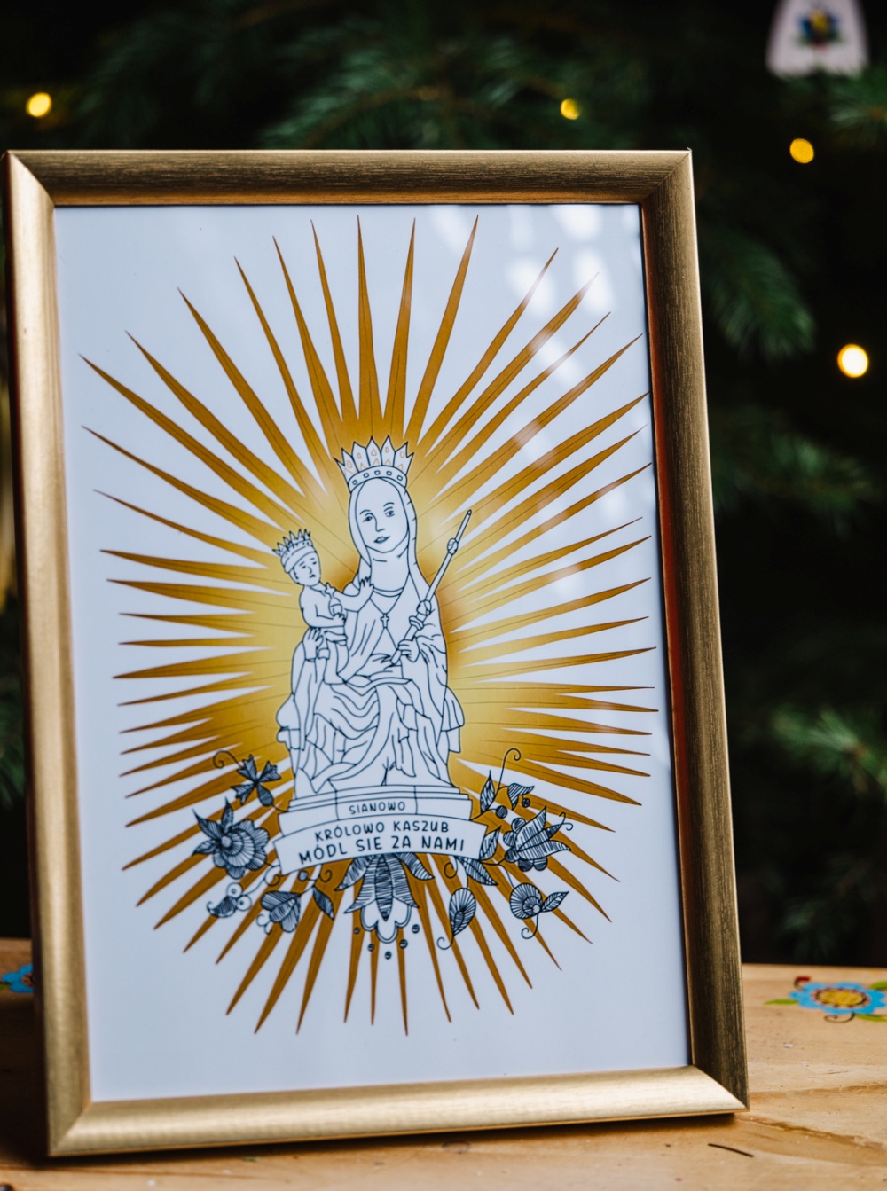 Plakat Matka Boska Sianowska Plakat Matka Boska Sianowska