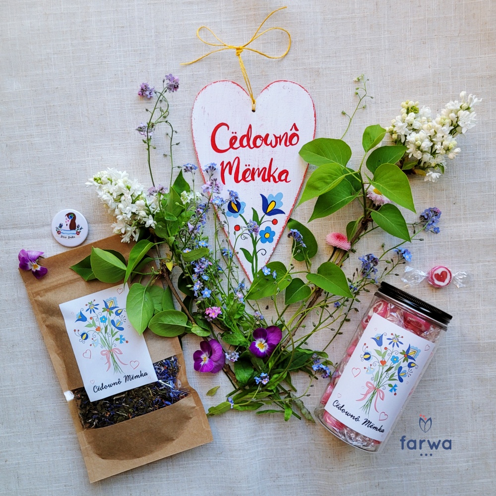 Zestaw dlo Mëmczi Zestaw prezentowy dla Mamy – „Cëdownô Mëmka” 2