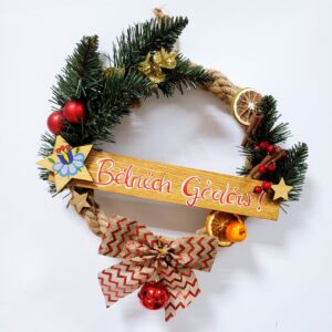 Wianek na drzwi Belnech Godow sznurek  x