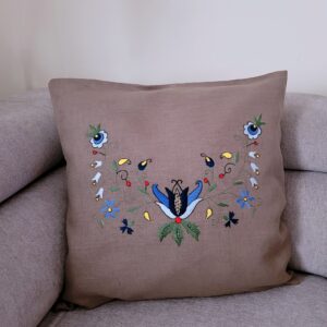 Poszewka lniana Tulipan x