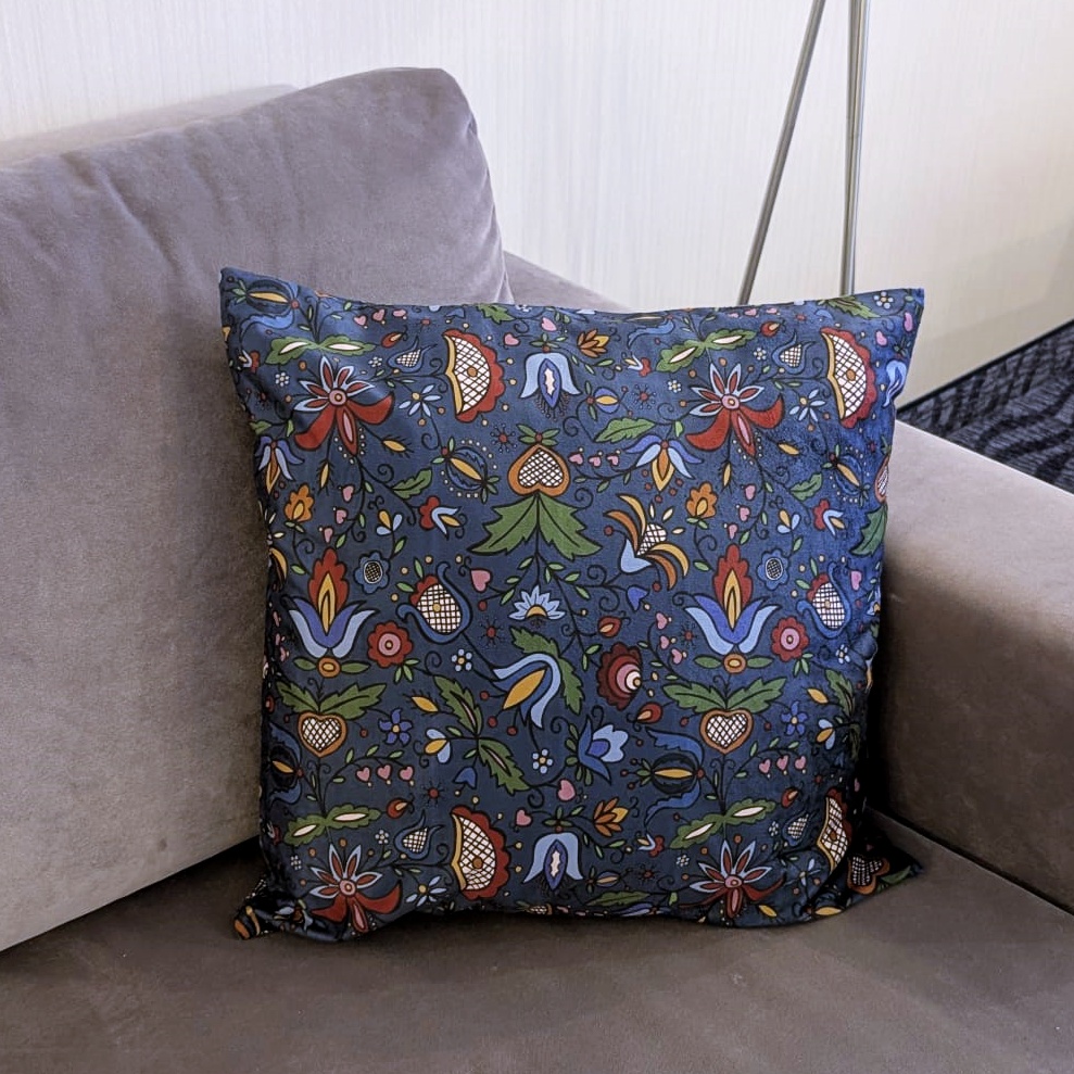 Poszewka wdzydzka Poszewka Wdzydzka – Velvet – jasiek