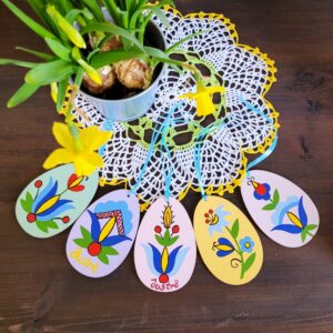 Komplet  jajek plaskich  x