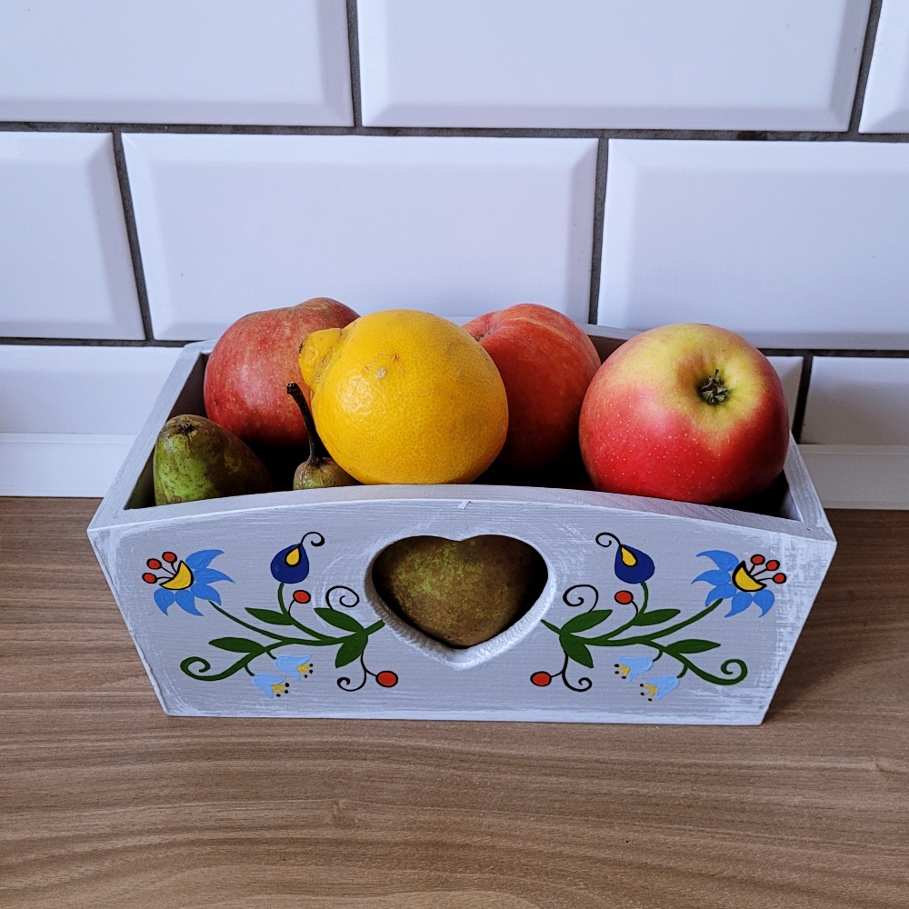 Pojemnik serca mały szary wzór żukowski 2 Pojemnik serca maly szary wzor zukowski