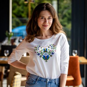 Bluzka Serce rekaw x