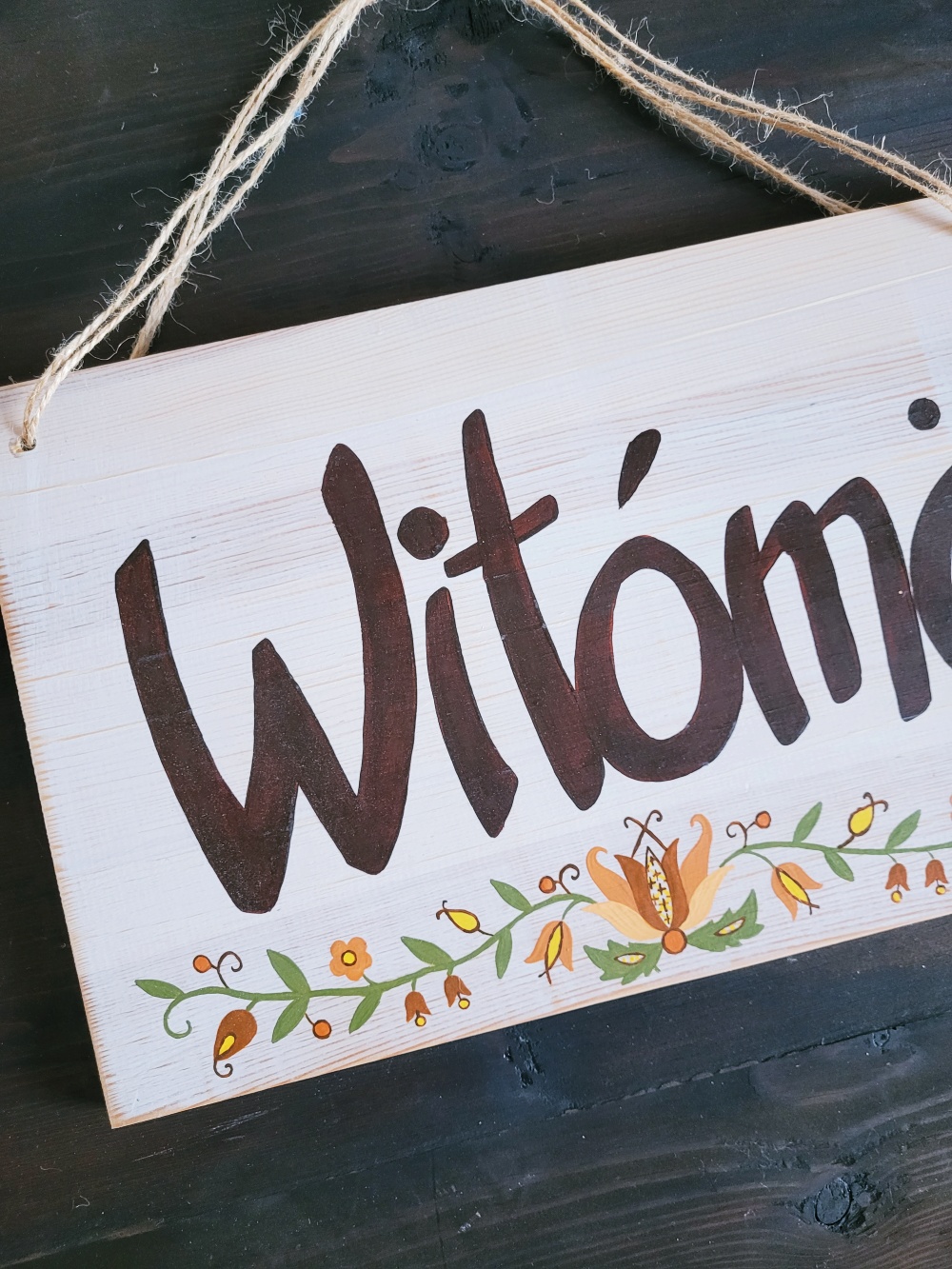 Tablica Witómë haft borowiacki 2 Tablica Witome haft borowiacki